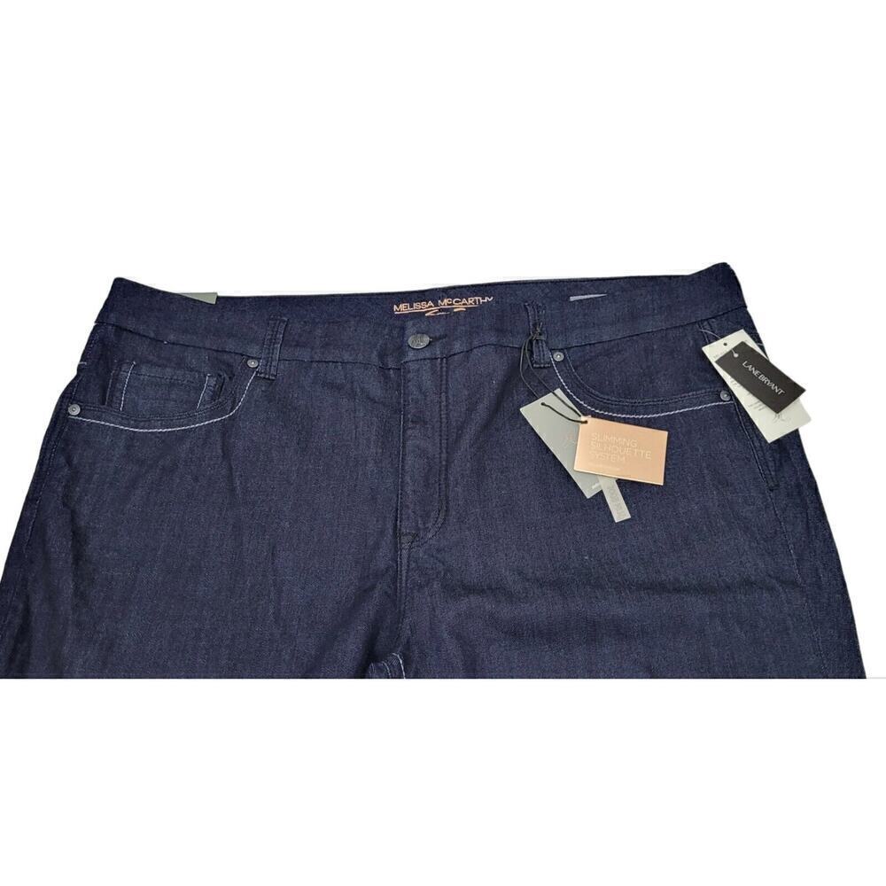Melissa McCarthy Jeans 26W Seven7 Dark Wash Slim‎ Boot Pants - Picture 5 of 13